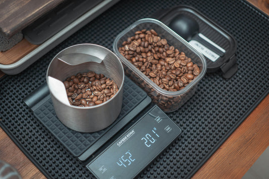 Why Every Home Barista Needs a Dosing Cup with a Built-In Scale in 2026 - Brewchi