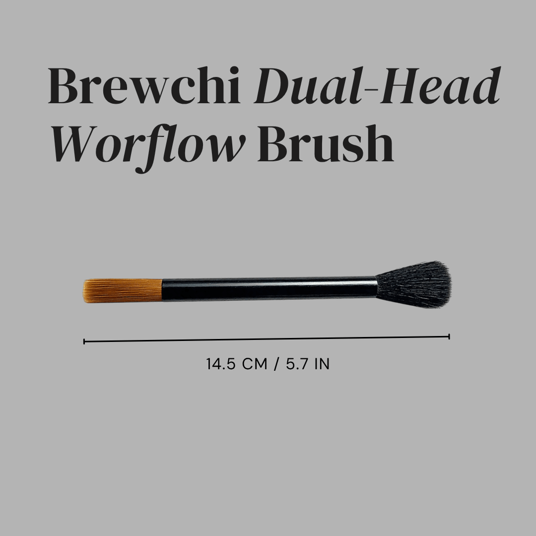 Dual - Head Workflow Coffee Brush - Brewchi
