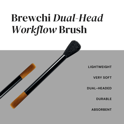 Dual - Head Workflow Coffee Brush - Brewchi