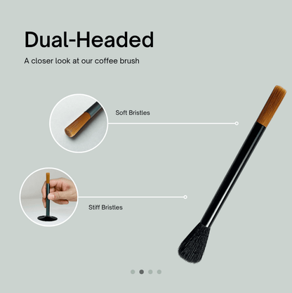 Dual - Head Workflow Coffee Brush - Brewchi